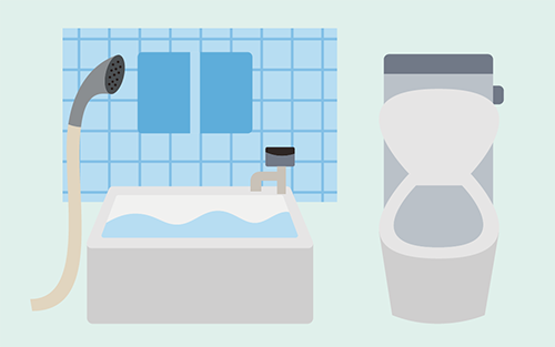 浴槽やトイレの防カビ・消臭
